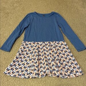 Tea Collection Acorn Branch Dress - Polka Dot and Patterned